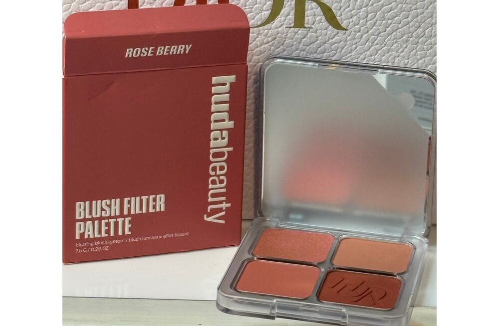 Huda Beauty Blush Filter Palette 7.5g - ROSE BERRY - NEW in box